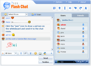 123 Flash Chat PHPBB Chat Module