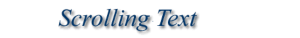A Scrolling Text Applet - Now Free.