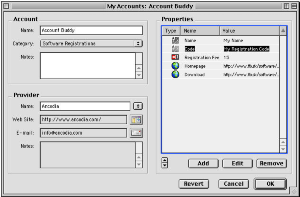 Account Buddy for mac