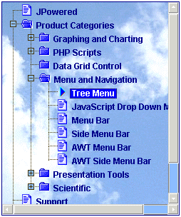 Advanced Treeview Java Tree Menu