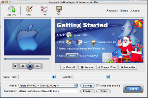 Aiseesoft DVD to Apple TV  for mac