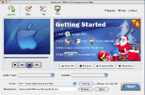 Aiseesoft DVD to FLV Converter for Mac