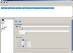 Allbuttons Web Menu builder