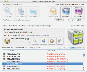 avast! antivirus Mac Edition