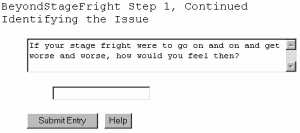 BeyondStageFright - Free Self-Counseling Software for Inner
