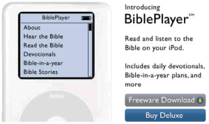 BiblePlayer for iPod
