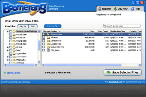 Boomerang Data Recovery for mac
