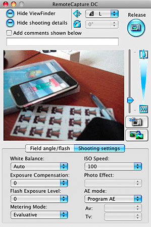 Canon Remote Capture for mac