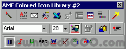 Colored Toolbar Icons for Word