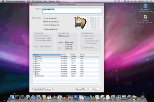 Directory Content Printer