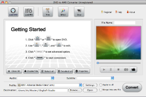 DVD to AMV Converter for Mac