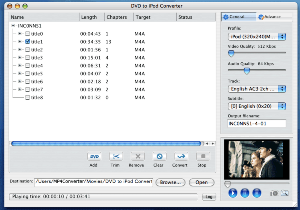 DVD to iPod Converter for Mac