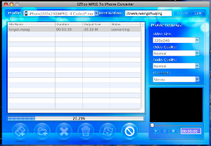 Eztoo MPEG To iPhone Converter for MAC