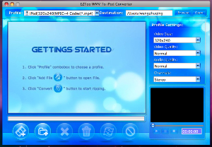 Eztoo WMV To iPod Converter for MAC