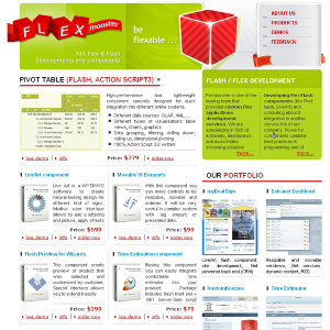 Flex/Flash components, RIA - FlexMonster