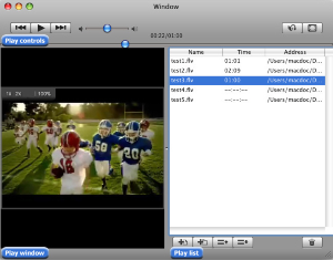 Free FLV Player for Mac