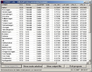 Geo Data International Streets