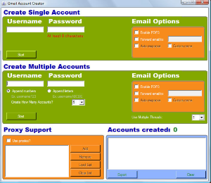 Gmail Creator