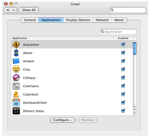 Growl for Mac
