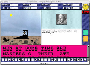 Hangman Pro for Macintosh
