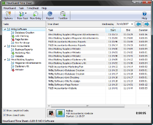 HourGuard Time sheet for Mac