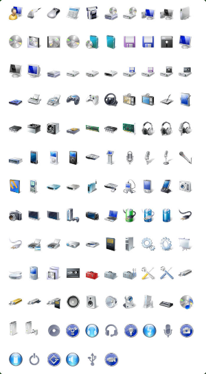 Icons-Land Vista Style Hardware & Devices Icon Set