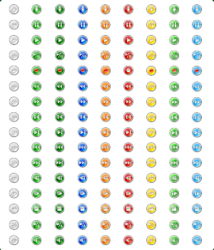 Icons-Land Vista Style Play/Stop/Pause Icon Set