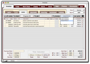 Invoice 101 - Mac