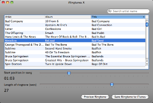iRingtunes X For Mac