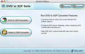 iSkysoft DVD to 3GP Suite for Mac