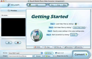 iSkysoft Mobile Phone Video Converter Mac