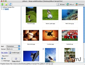 Jalbum for Mac OS X