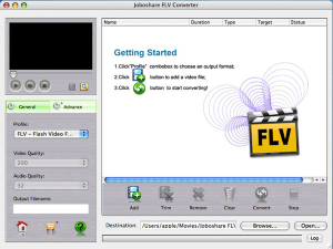 Joboshare FLV Converter for Mac