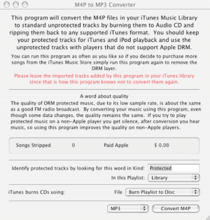 M4P to MP3 Converter for Mac