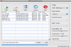 MAC-MPEG To iPhone Converter