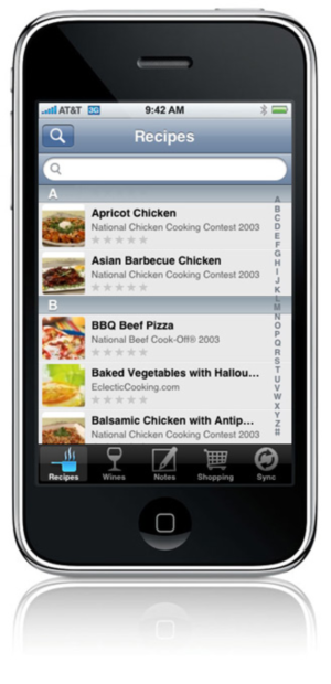 MacGourmet touch for Mac
