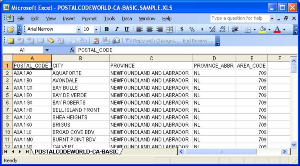 Mexico Postal Code Database (Basic Edition)