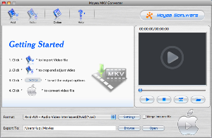 Moyea MKV Converter for Mac
