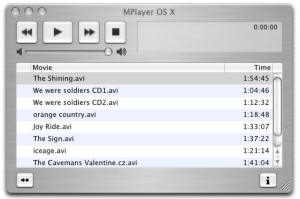 MPlayer OSX