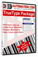 .NET Barcode Font Encoder Assembly