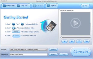 Pavtube DVD to MP4 Converter for Mac