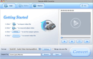 Pavtube MOD Converter for Mac