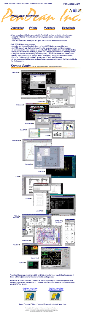 PDSYMS DWG Symbols Library