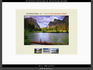 Photo Gallery Manager script