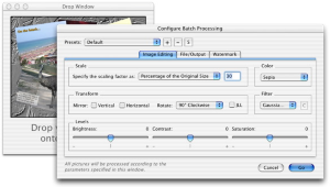 PictureTheBatch for Mac OS X