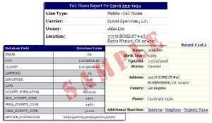 Reverse Phone Number List