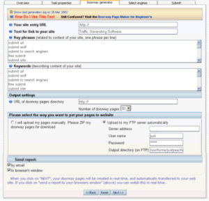 Search Engine Promotion Tools