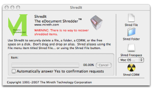 ShredIt X