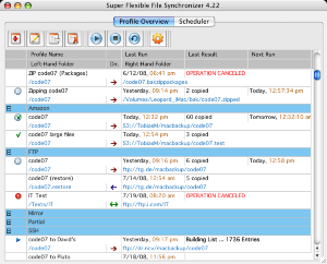 Super Flexible File Synchronizer for Mac