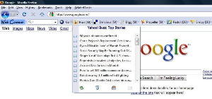 The Web Content Toolbar